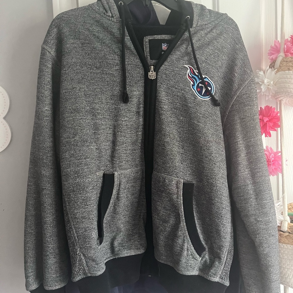 Tennessee Titans full zip hoodie, unisex